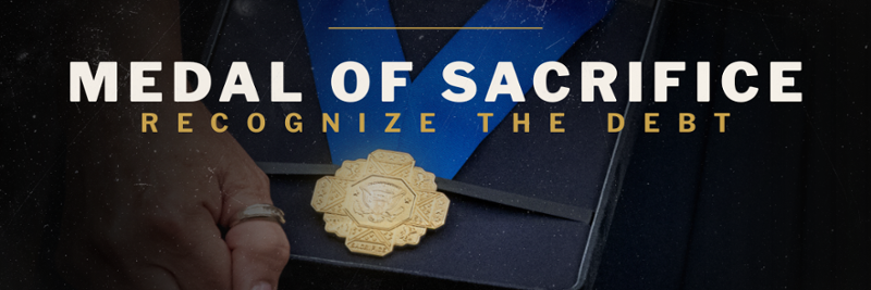 New endorsement for the “Medal of Sacrifice”-1