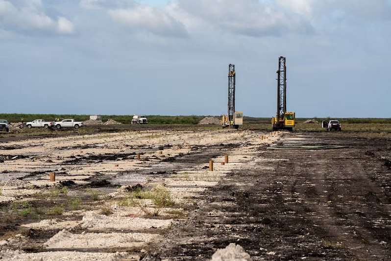 Blue Shanty Flow Way groundbreaking ceremony, September 2025