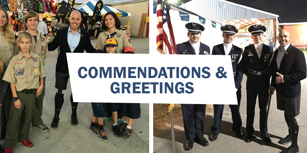 Commendations And Greetings