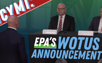 ICYMI: My remarks at the EPA’s WOTUS Announcement