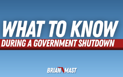 What happens during the federal government shutdown