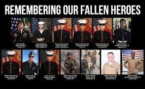 Remembering 13 fallen heroes
