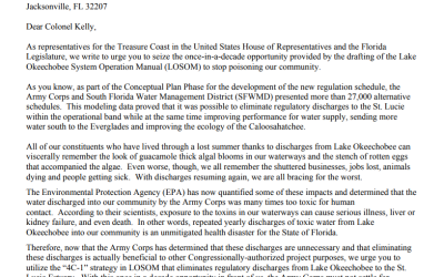 The Army Corps Must Permanently End Discharges from Lake O to St. Lucie