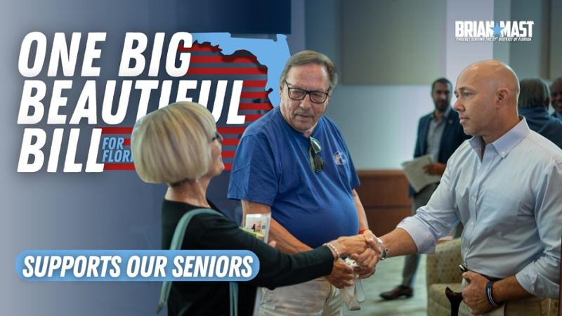 The One Big Beautiful Bill Supports America’s Seniors
