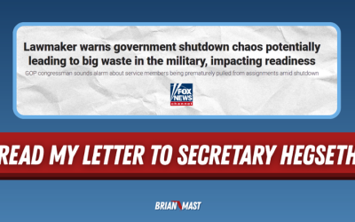 ICYMI: Respect our military and end the shutdown