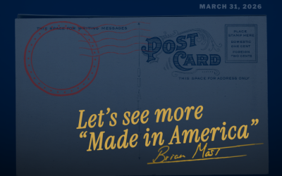 Let’s see more “Made in America”
