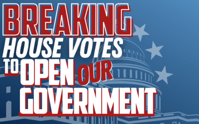 House votes to reopen the federal government